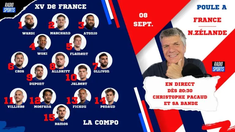 LA COPO XVDEFRANCE FRANCE NOUVELLE ZELANDE