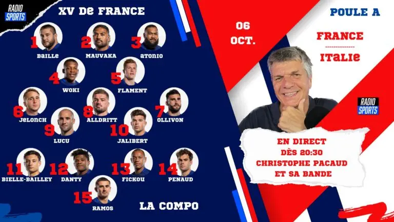 La compo du xvdefrance 0610