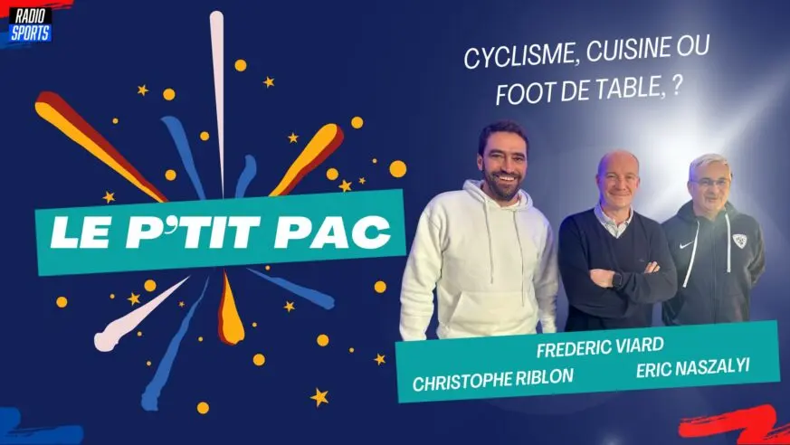 Invités pour le p'tit pac épisode 5, Christophe Riblon, Frédéric Viard et Eric Naszalyi