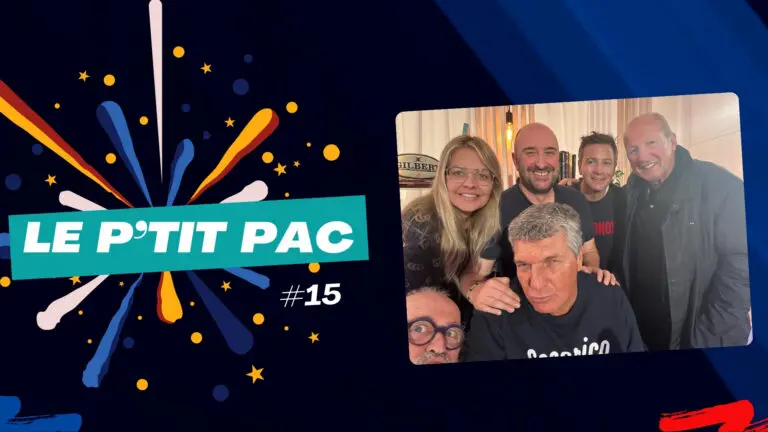 Pour s'affronter dans ce nouvel é"Episode du P'tit Pac, Carine Galli, Rolland Courbis, Guilhem Garrigues et Jérôme Armand.