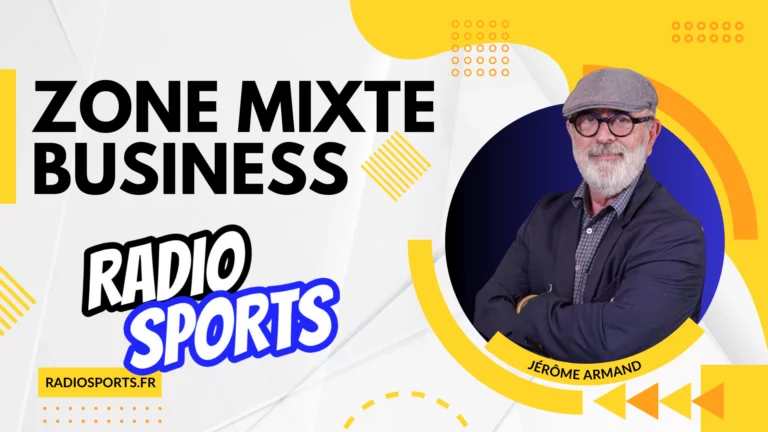 Zone Mixte Business, l’émission de Radio Sports qui explore l’économie, les partenaires et les acteurs du sport business.
