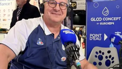 Marc Verove APF France Handicap Sur le plateau de Radio Sports