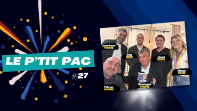 Photo du plateau de l’émission Le P’tit PaC #27 avec Christophe Pacaud, Fabrice Arades, Jean-Louis Tourre, Enzo Ricci, Lionel Rosso et Manon David – Radio Sports