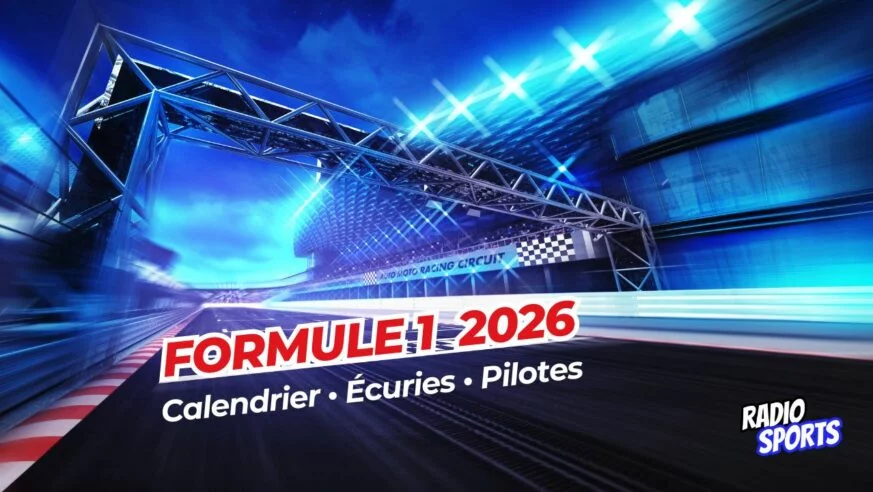 Formule 1 2026 – calendrier officiel, écuries et pilotes du championnat du monde – Radio Sports
