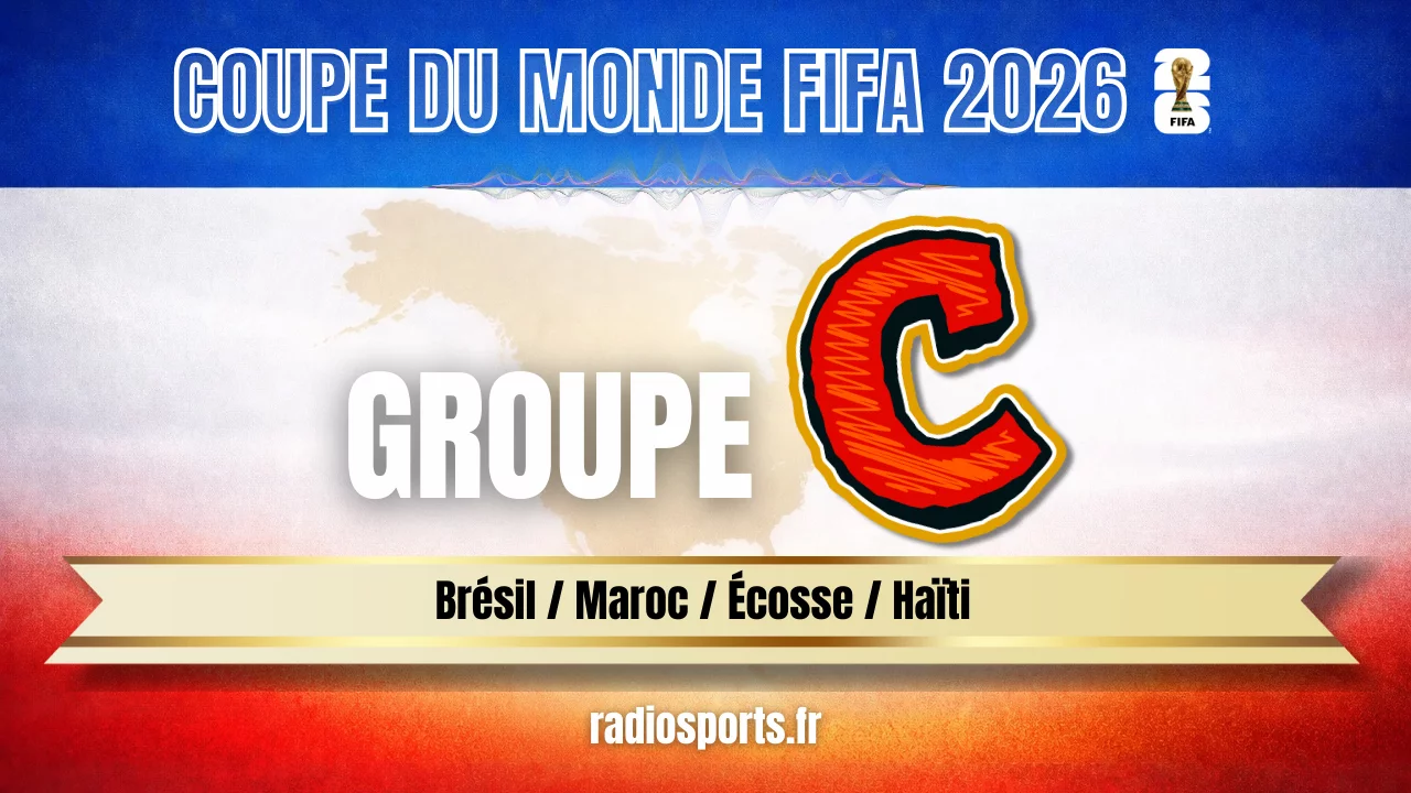 Vignette Groupe C Coupe du Monde FIFA 2026 Brésil Maroc Écosse Haïti