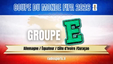 Vignette Groupe E Coupe du Monde FIFA 2026 Allemagne Équateur Côte d’Ivoire Curaçao