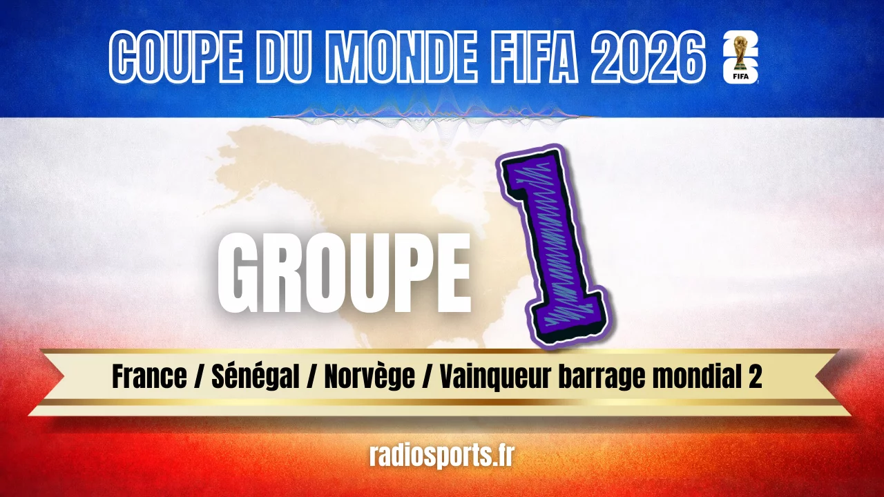 Coupe du Monde FIFA 2026 – Groupe I : France, Sénégal, Norvège, Irak ...