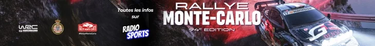 Retrouvez toutes les infos du Rallye Monte-Carlo sur Radio Sports