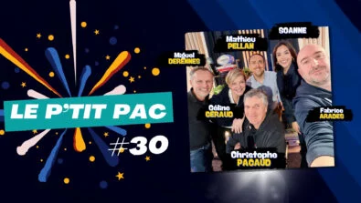 Le P’tit PaC numéro 30, émission jeu de Radio Sports animée par Christophe Pacaud avec les invités Céline Géraud, Mathieu Pellan, Miguel Derennes et Anne-Sophie Hamel (Soanne), aux côtés de Fabrice Arades dans le rôle de Maître K-Pélo.