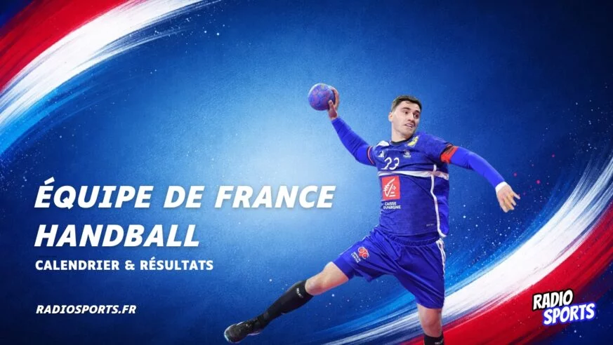 Vignette Radio Sports – Équipe de France de handball – France – calendrier et résultats