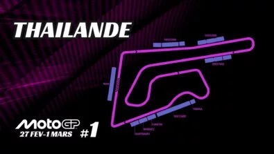 Tracé du circuit Chang International de Buriram pour le Grand Prix de Thaïlande MotoGP 2026