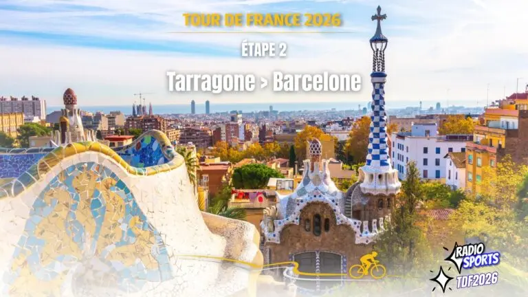 Tour de France 2026 – Étape 2 Tarragone Barcelone