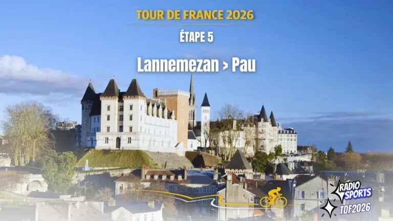 Tour de France 2026 – Étape 5 Lannemezan Pau