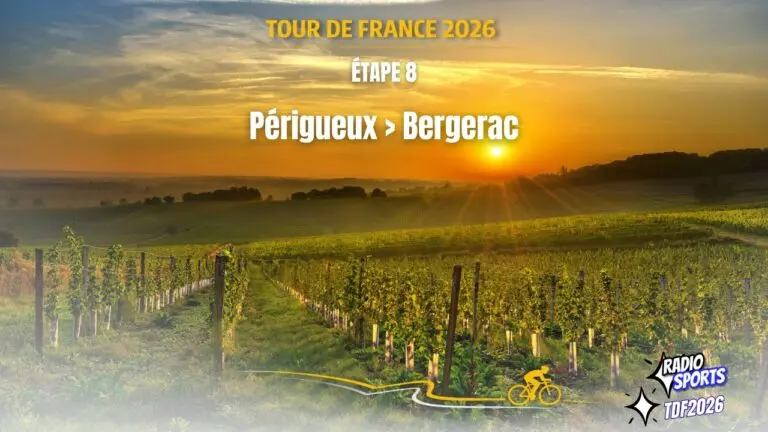 Tour de France 2026 – Étape 8 Périgueux Bergerac