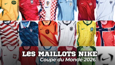 Les maillots de la Coupe du Monde 2026 des équipes en Nike dont la France
