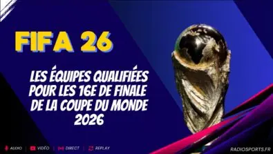 Nations qualifiées pour les 16e de finale de la Coupe du Monde 2026, représentant la diversité du football mondial.