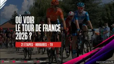 Consultez le programme TV officiel du Tour de France 2026 : horaires, chaînes de diffusion et calendrier complet des 21 étapes de la Grande Boucle.