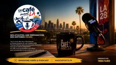 Visuel de l emission Un Café avant L.A. : les athlètes sur la route des Jeux de Los Angeles 2028