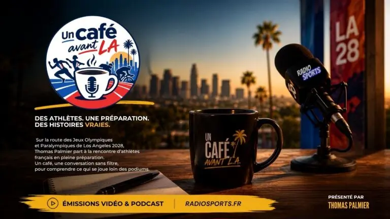 Visuel de l’émission Un Café avant L.A. : les athlètes sur la route des Jeux de Los Angeles 2028