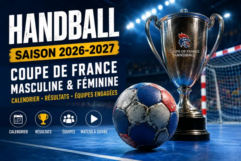 Coupe de France de handball 2026-2027 masculine et féminine, calendrier et résultats