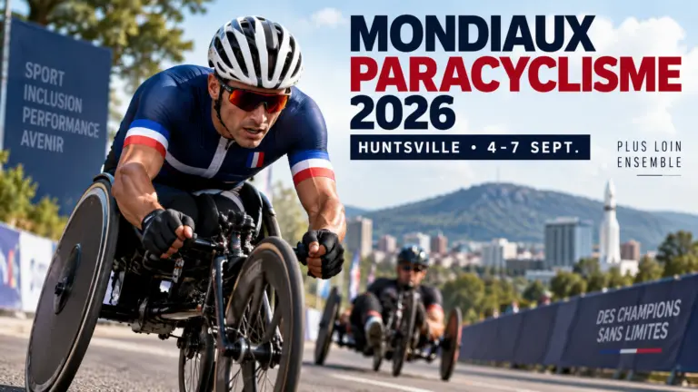 Illustration des Championnats du monde de paracyclisme sur route 2026 à Huntsville