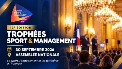 illustration pour l'article trophees sport et management 2026 à l'assemblee nationale