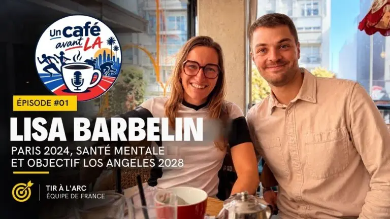 Illustration de Lisa Barbelin : « Je veux revenir avec une médaille de Los Angeles » | Un Café avant L.A.