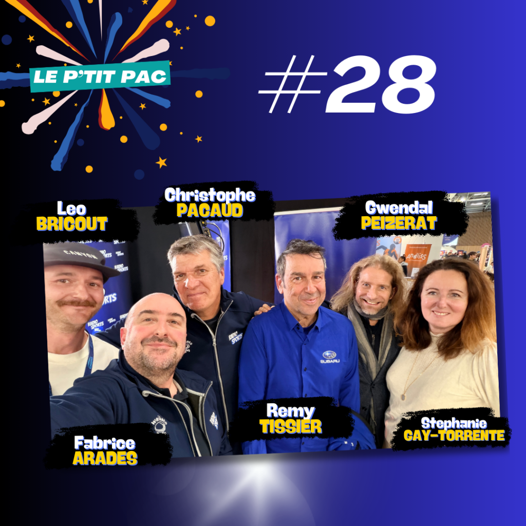 Le Ptit Pac, episode 28 sur radio Sports : Duel au Salon des Sports avec Stéphanie Gay-Torrente, Gwendal Peizerat, Rémy Tissier et Léo Bricoux