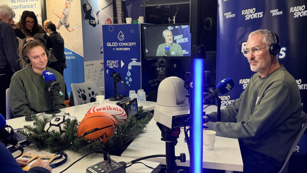 Invités sur le plateau Radio Sports au Salon des Sports et Parasports 2025
